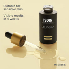 ISDIN Melatonik Recovery Night Serum, visible results in 4 weeks.