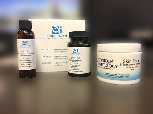 Contour Dermatology Even Skin Tone Enhancement Therapy Kit with Kojic Acid